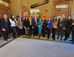 mongolian realtors meeting with WR staff and legislators