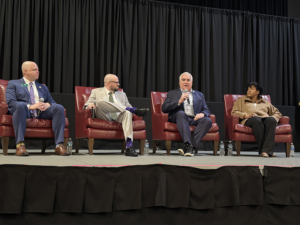 panel - nykia wright, kevin sears, nathan gorton and john blom