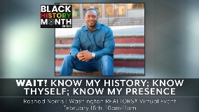 BHM-Rashad Norris virtual event on Black History Month